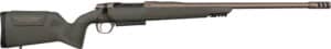 Christensen Arms Evoke 450 Bushmaster 20 inch rifle Burnt Bronze Cerakote with OD Green stock
