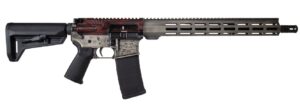 Shark Coast Tactical Bushido AR-15 5.56x45 16-inch barrel grey battle-worn finish