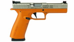Arsenal Firearms APF STRIKE 1 ERGAL P 9mm 5 inch orange frame pistol