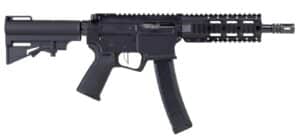 DPMS KITTY KAT S9 9mm 8in pistol black with quad rail and SBA3 brace