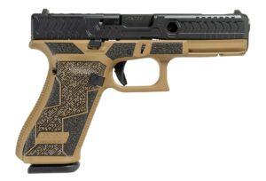 Shark Coast Tactical GLOCK 17V COMP 9mm FDE 4.49in RMR cut 17rd