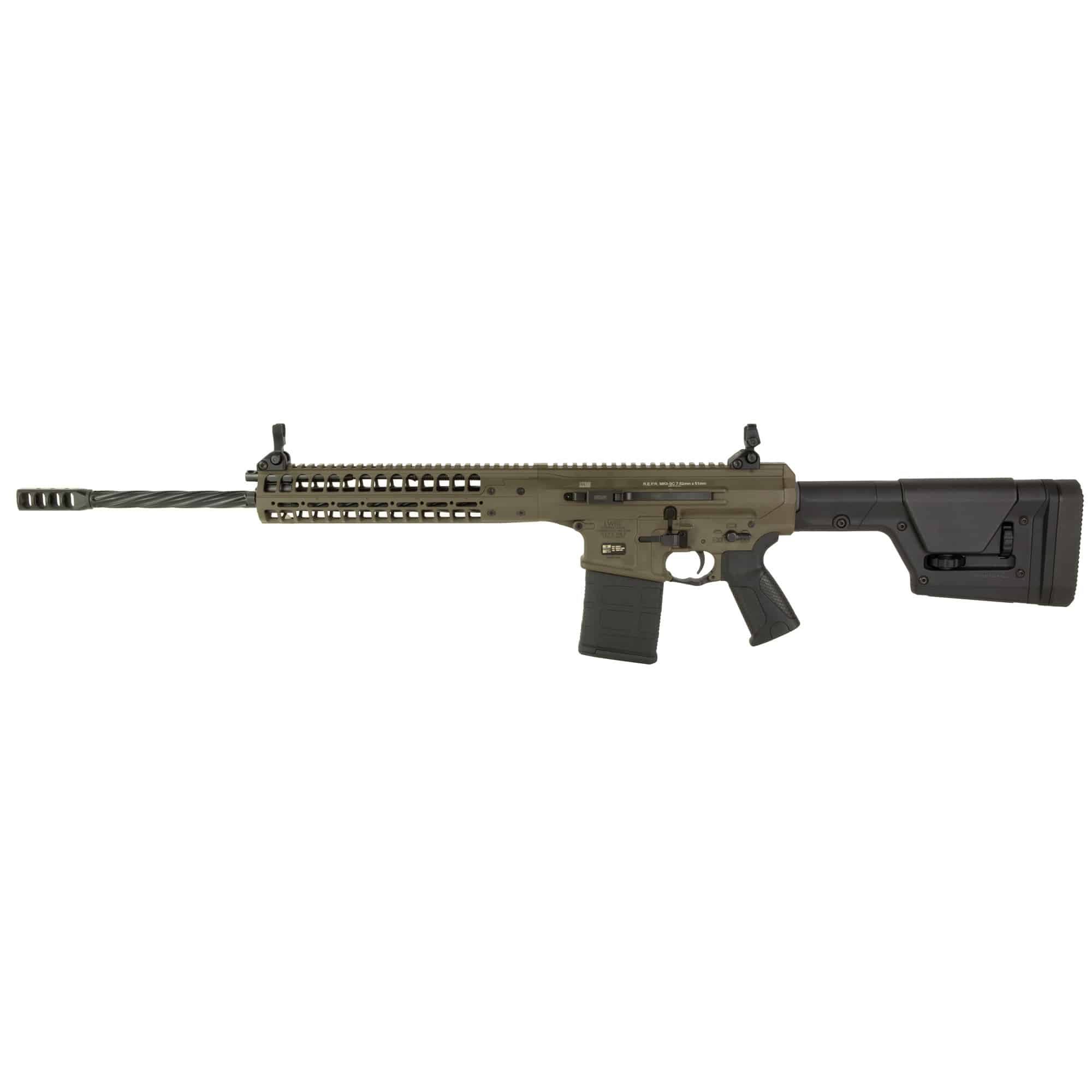 850050325550 LWRC REPR MKII 308WIN 20 BROWN SPIRAL FLUTED