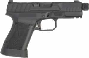 TriStar APOC compact 9mm pistol, threaded barrel, fiber-optic sights, polymer frame