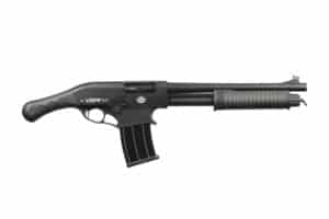 Rock Island Armory VRPF14 12 gauge pump shotgun with 14-inch barrel and black synthetic stock