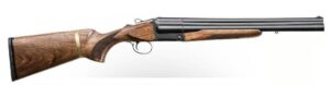 Charles Daly Triple Threat 12 Gauge 18.5 inch triple-barrel shotgun with walnut stock