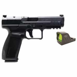 Canik METE SFT ONE Series 9mm pistol, black, optic-ready with MeCanik MO1 red-dot