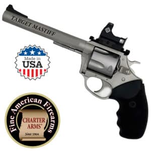 Charter Arms Target Mastiff 9mm 6-inch Stainless Revolver 5-Round 79965