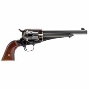 Cimarron 1875 Outlaw 7.5-inch .357 Magnum revolver with blued barrel, case-colored frame and walnut grip