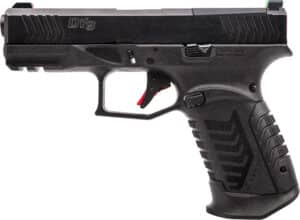 Derya Arms DY9 9mm pistol, black finish, 3.86 inch barrel, Truglo fiber-optic sights
