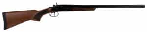 DERYA EX1400 side-by-side 12ga 24in walnut stock black chrome