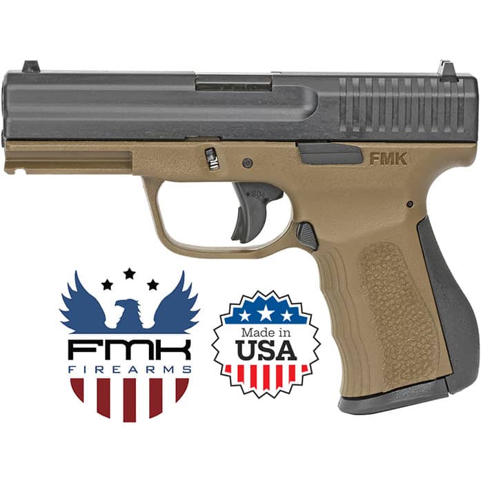 FMK 9C1G2-FAT | 9mm | 4" Barrel | Burnt Bronze | 14rd