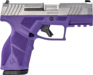 Taurus GX2 9mm pistol dark purple polymer frame stainless slide two 13-round magazines