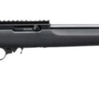 Ruger 10/22 .22 LR rifle with 20in threaded barrel and Hogue overmolded black stock
