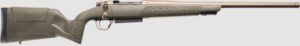 Christensen Arms Evoke .243 Win 20-inch Burnt Bronze Cerakote rifle with OD green polymer stock