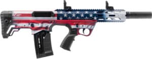 GForce Arms GFY1 12GA bullpup semi-auto shotgun with American Flag Cerakote finish