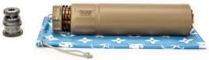Griffin Armament Optimus 7 Dual-Lok suppressor FDE 30 Cal