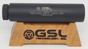 GSL SWAT-5 suppressor titanium Inconel 5.56mm 6.3 length 1/2-28