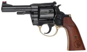 Henry H17 Big Boy Deadeye 4 inch blued revolver with walnut Gunfighter grip