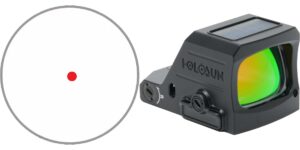 Holosun HS407C-X3-RD reflex sight 2 MOA dot black anodized