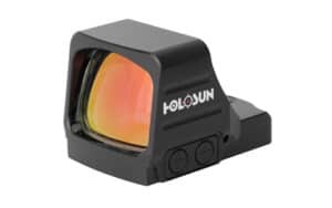 Holosun HS407COMP-GD-6 reflex sight with gold 6 MOA dot