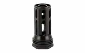 Huxwrx QD Flash Hider 762 5/8x24 black side view