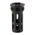Huxwrx QD Flash Hider 762 5/8x24 black side view