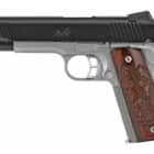 Kimber Camp Guard 10 10mm 5-inch two-tone stainless pistol with rosewood grips