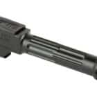 Lantac 9INE fluted threaded barrel for Glock 43 in black nitride finish