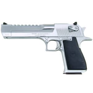 Magnum Research MR Desert Eagle 44MAG 6 Polished Chrome Blemished semi-auto handgun