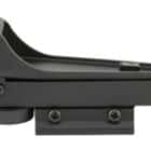 NCSTAR red dot reflex sight with Weaver base, 3 MOA, 24mm objective, black