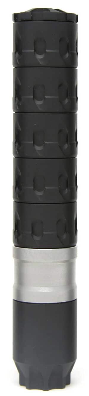 Odin Works NAV .22 2.0 suppressor in black for 22LR/22Mag/17HMR, 1.05" diameter