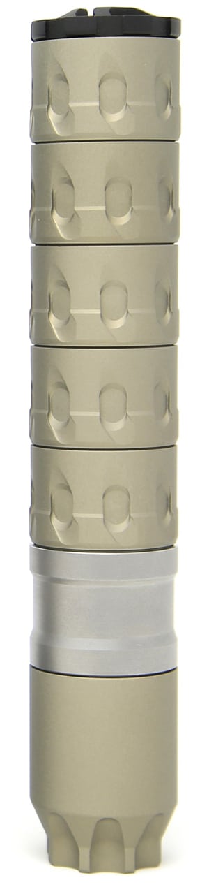 Odin Works NAV .22 2.0 rimfire suppressor in sand finish