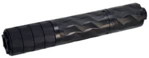 PWS BDE 45 titanium suppressor, 1.125-28 TPI, black finish