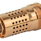 Q Cherry Bomb 9mm muzzle brake 1/2x28 17-4 stainless 360 ports