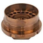 Q LLC Plan-B Omega suppressor mount, copper finish, 1.375x24 thread