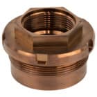 Q LLC Plan-B Omega suppressor mount, copper finish, 1.375x24 thread