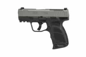 Heckler & Koch CC9 9mm pistol black and grey right-side view