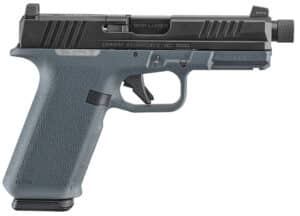 Ruger RXM 9mm 4.5in Threaded Barrel Stealth Gray Magpul EHG Tritium Front