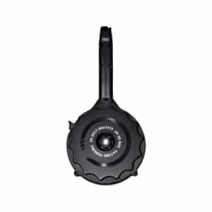 RWB DRUM MAG GLOCK 40SW 50RD BLACK POLYMER (20)
