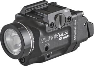 Streamlight TLR-8 HL-X G Sub USB weapon light with green laser for Glock 43X/48 MOS