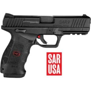 SAR Arms SAR9 9mm pistol black 4.4 inch barrel 17-round