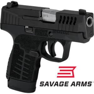 Savage Stance MC9 9mm pistol 3.2 inch barrel black with Truglo night sights
