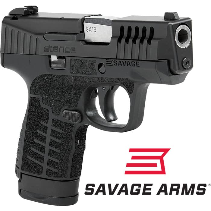 Savage Stance 9MM | 3.2in Barrel | 10rd | Black