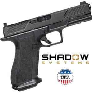 Shadow Systems DR920 Combat 9mm pistol black finish with optic-cut serrated slide