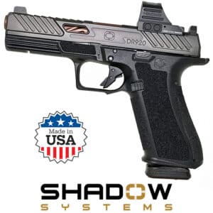 Shadow Systems DR920-H Elite 9mm pistol, 17rd, bronze spiral barrel, optic-ready slide