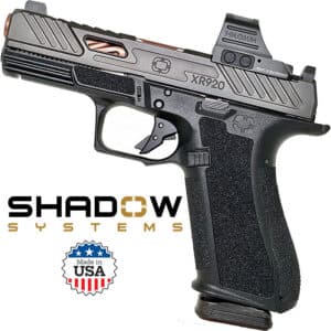 Shadow Systems XR920-H 9mm pistol 4in barrel black optic-cut slide 17rd