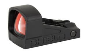 Shield Sights SMSc Mini Sight Glass Edition 4 MOA red dot compact reflex sight in black