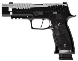 Sig Sauer P320-SXG Reserve 9mm 3.9in high-polish DLC with XRay3 sights and 3x21rd mags