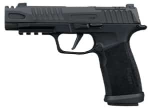 Sig Sauer P365 FUSE COMP 9mm 3.7 in pistol with ROMEO-X enclosed optic, black