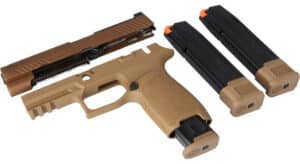 SIG Sauer CAL-X Kit P320-M17 9mm full coyote conversion kit with 4.7 inch slide